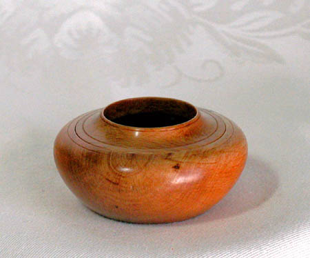 Beech, classic style, 2.75" D x 1.75" H, $75.00, --- SOLD --- 